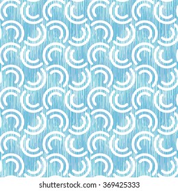Unusual curves pattern seamless vector background tile