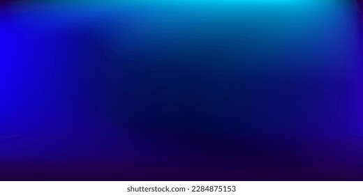 Ungewöhnlicher dunkelblauer Farbverlauf. Nachthimmel, Raum, Raueit. Vektorgrafik.