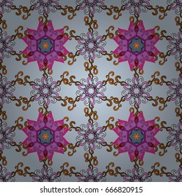 Unusual flower shape oriental line. Anti-stress therapy pattern. Vector outline Mandala on background. Weave design element. Decorative round ornament. Yoga logo, background for meditation poster.
