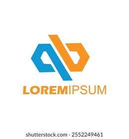 Inusual cuatro flechas en una dirección diferente diseño de logotipo para su marca o negocio