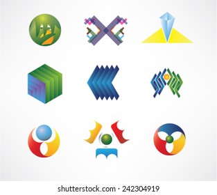 Unusual Icons Set