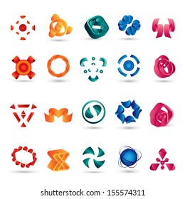 Unusual Icons Set - Isolated On White Background - Vector Illustration, Graphic Design Editable For Your Design. Unusual Logo