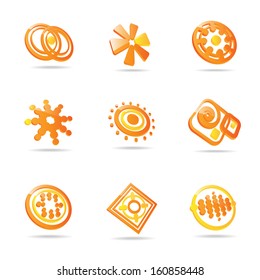 Unusual Icons Set - Isolated On White Background - Vector Illustration, Graphic Design Editable For Your Design.