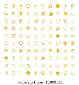Unusual Icons Set - Isolated On White Background - Vector Illustration, Graphic Design Editable For Your Design