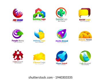 Unusual Icons Set Isolated On White Background Vector Illustration, Graphic Design.