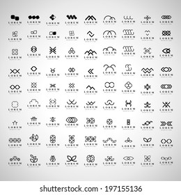 Unusual Icons Set - Isolated On Gray Background - Vector Illustration, Graphic Design Editable For Your Design 