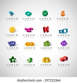 Unusual Icons Set - Isolated On Gray Background - Vector Illustration, Graphic Design Editable For Your Design