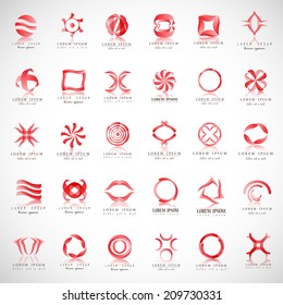 Unusual Icons Set - Isolated On Gray Background - Vector Illustration, Graphic Design Editable For Your Design