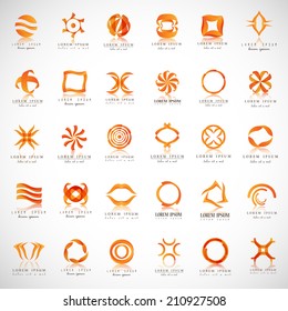 Unusual Icons Set - Isolated On Gray Background - Vector Illustration, Graphic Design Editable For Your Design