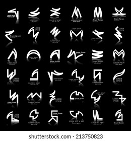 Unusual Icons Set - Isolated On White Background - Vector Illustration, Graphic Design Editable For Your Design
