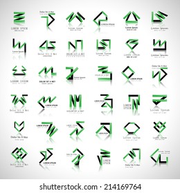 Unusual Icons Set - Isolated On Gray Background - Vector Illustration, Graphic Design Editable For Your Design