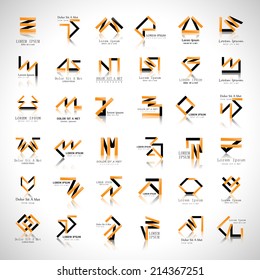 Unusual Icons Set - Isolated On Gray Background - Vector Illustration, Graphic Design Editable For Your Design