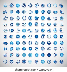 Unusual Icons Set - Isolated On Gray Background - Vector Illustration, Graphic Design Editable For Your Design