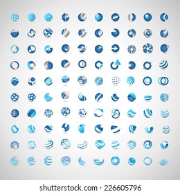 Unusual Icons Set - Isolated On Gray Background - Vector Illustration, Graphic Design Editable For Your Design 