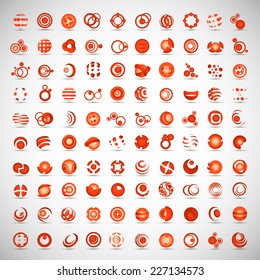 Unusual Icons Set - Isolated On Gray Background - Vector Illustration, Graphic Design Editable For Your Design