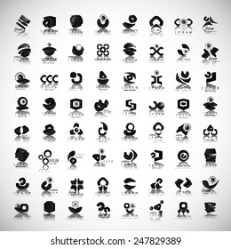 Unusual Icons Set - Isolated On Gray Background - Vector Illustration, Graphic Design Editable For Your Design