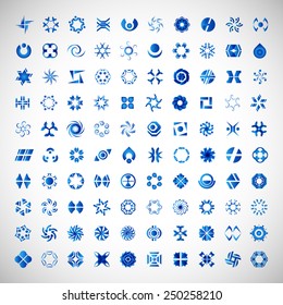 Unusual Icons Set - Isolated On Gray Background - Vector Illustration, Graphic Design Editable For Your Design