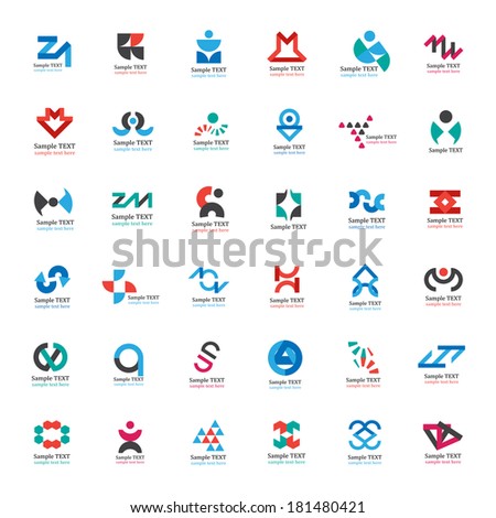 Unusual Icons Set - Isolated On White Background - Vector Illustration, Graphic Design Editable For Your Design