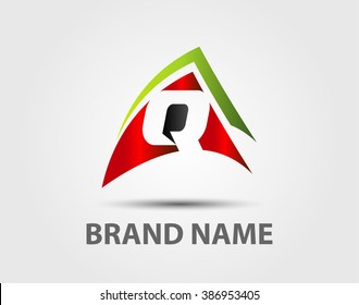 Unusual Letters q Graphic Design Editable For Your Design