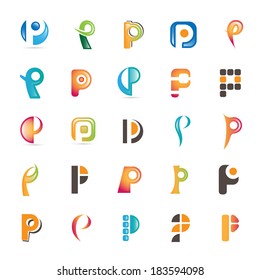 Unusual Letters Set - Isolated On White Background - Vector Illustration, Graphic Design Editable For Your Design