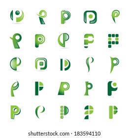 Unusual Letters Set - Isolated On White Background - Vector Illustration, Graphic Design Editable For Your Design