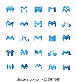 Unusual Letters Set - Isolated On White Background - Vector Illustration, Graphic Design Editable For Your Design
