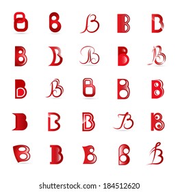 Unusual Letters Set - Isolated On White Background - Vector Illustration, Graphic Design Editable For Your Design