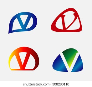 Unusual Letters V Set
