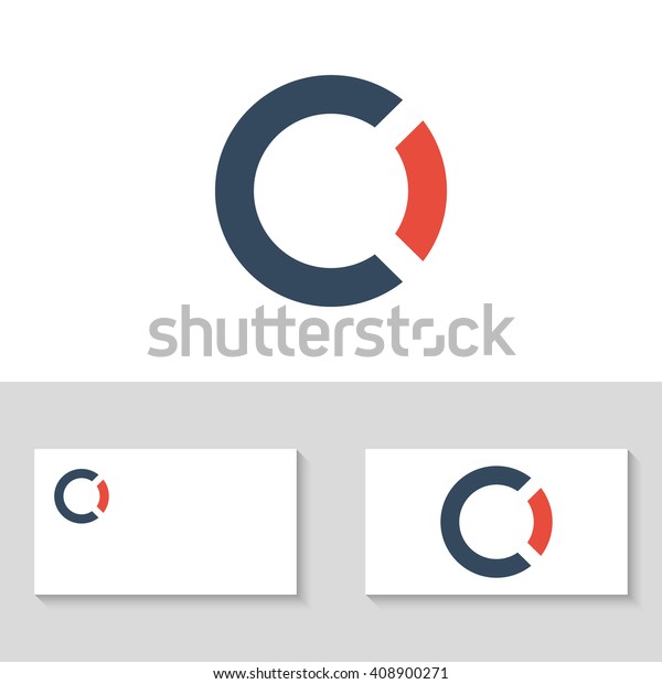 Unusual Minimalistic Monogram C O Letter Stock Vector Royalty Free 