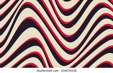An unusual popular geometric pattern in modern design. Creative abstract background for business and design ideas. Free vector.