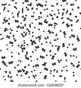 Unusual seamless cartoon dalmatian pattern. For wallpaper, pattern fills, greeting cards, webpage backgrounds, wrapping paper and textile or fabric. Vector illustration.