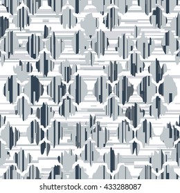 Unusual spots pattern seamless background tile