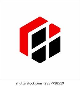 Unusual unique diamond logo design with arrow sign.