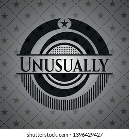 Unusually retro style black emblem. Vector Illustration. Detailed.