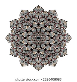 Unveil the secrets of this mandala, where spirituality, art, and design converge, inviting you to embrace the transformative power and discover the hidden treasures that lie within your soul

