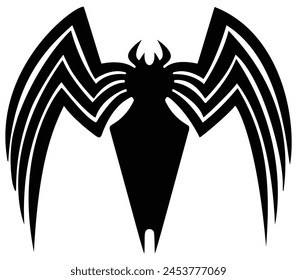 Unveiling the Intricacies of Spider Logo Design: An Exploration of Venomous Spider Emblem Vector Icons