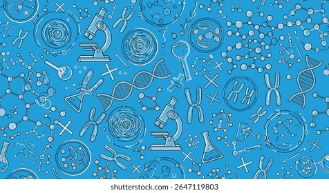 Desvendando a Exploração Microscópica Mundial de Células Moléculas e Química um Esforço Científico