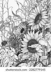 Unwind and destress with these intricate floral coloring pages designed for adults. Simply print or download for instant access and let your creativity run wild. Experience the therapeutic benefits of