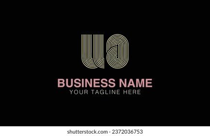 UO initial logo | initial based abstract modern minimal creative logo, vector template image. luxury logotype , real estate homie . typography . initials 