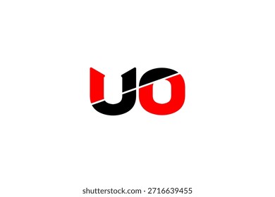 UO letter logo design art