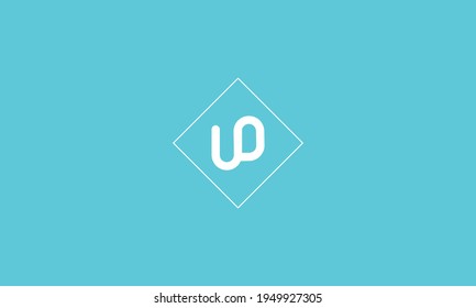 UO logo. U O design. White UO letter. UO U O letter logo design. Initial letter UO linked circle uppercase monogram logo.