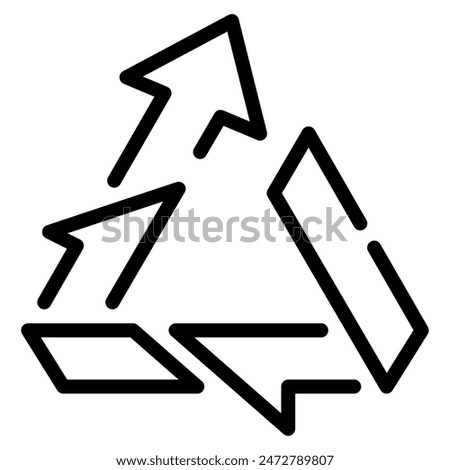 Upcycle Icon for web, app, infographic, etc