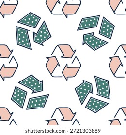 Upcycled Fabric Elements concept as A seamless vector design showcasing elements made from upcycled fabric scraps in various colors and patterns representing a Zero Waste New Year 2026. Ideal for infographics highlighting sustainability. in Photo Stock Concept , copy space for advertisement or banner with Photo Realistic as high Quality Detail --ar 7:2