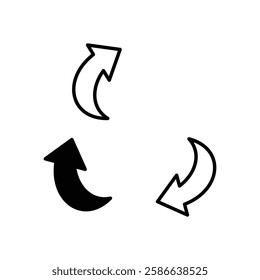Upcycling: Transforming Waste into Value vector stock icon