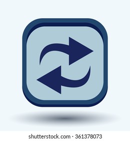 update arrow sign