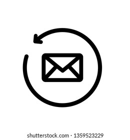 Update Email Line icon