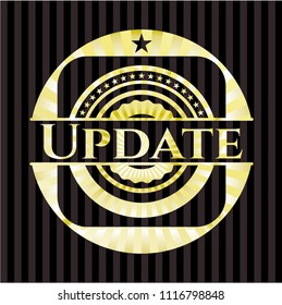 Update gold shiny emblem