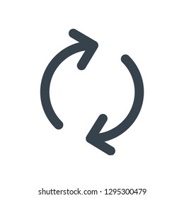 Update icon. File sync sign