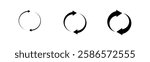 Update icon Flat logo vector set collection 