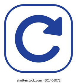 Update icon in flat style. Refresh symbol